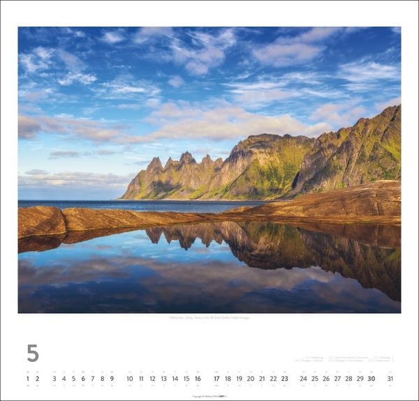 Produktbild: Norwegen Kalender 2027 - Im Land der Mitternachtssonne