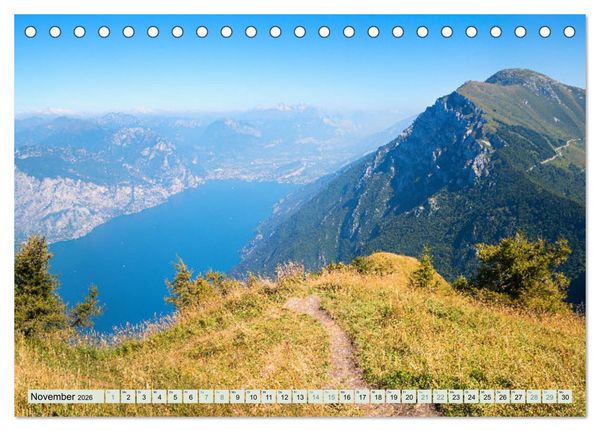 Produktbild: Gardasee - Perle Italiens (Tischkalender 2026 DIN A5 quer), CALVENDO Monatskalender