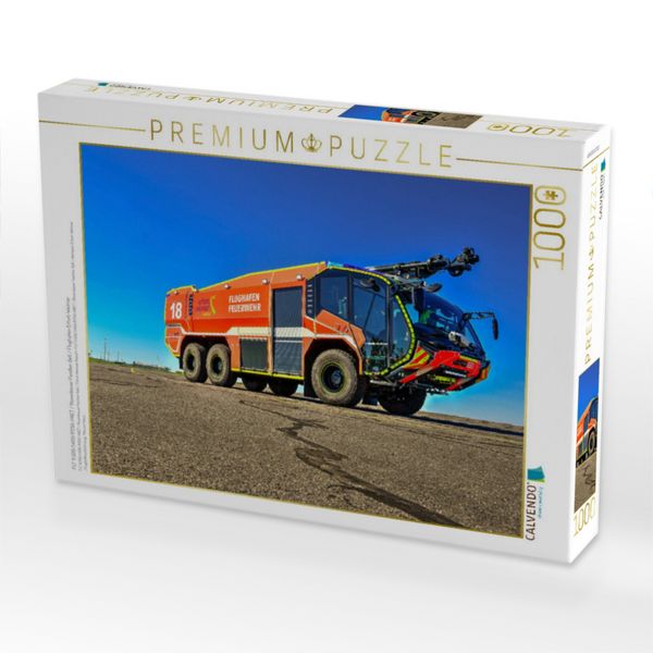 Produktbild: CALVENDO Puzzle FLF 11.500/1.400/P250-HRET / Rosenbauer Panther 6x6 / Flughafen Erfurt-Weimar | 1000 Teile Lege-Gr&ouml;&szlig;e 64x48cm Foto-Puzzle f&uuml;r gl&uuml;cklic