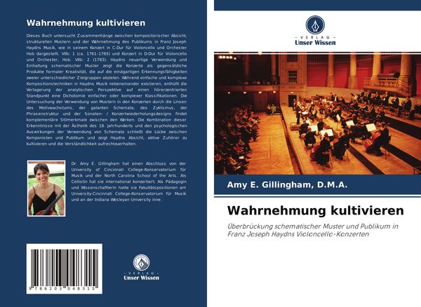Wahrnehmung kultivieren, Taschenbuch von D. Gillingham, Verlag Unser Wissen, 9786203048315