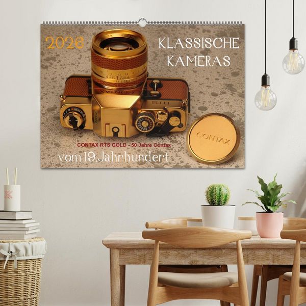 Produktbild: KLASSISCHE KAMERAS vom 19.Jahrhundert (Wandkalender 2026 DIN A2 quer), CALVENDO Monatskalender