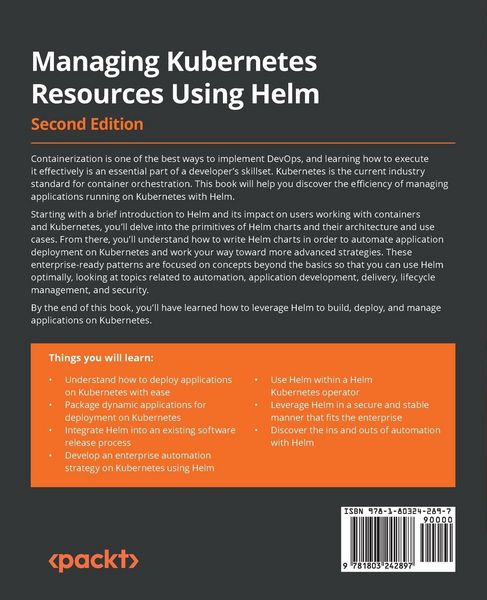 Produktbild: Managing Kubernetes Resources Using Helm - Second Edition