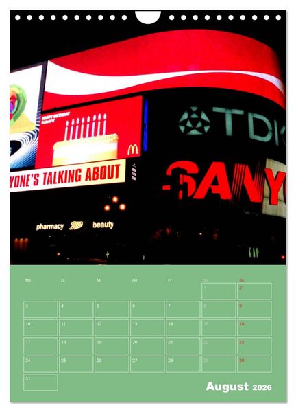 Produktbild: London London (Wandkalender 2026 DIN A4 hoch), CALVENDO Monatskalender
