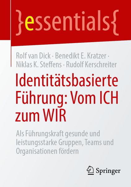 Produktbild: Identit&auml;tsbasierte F&uuml;hrung: Vom ICH zum WIR