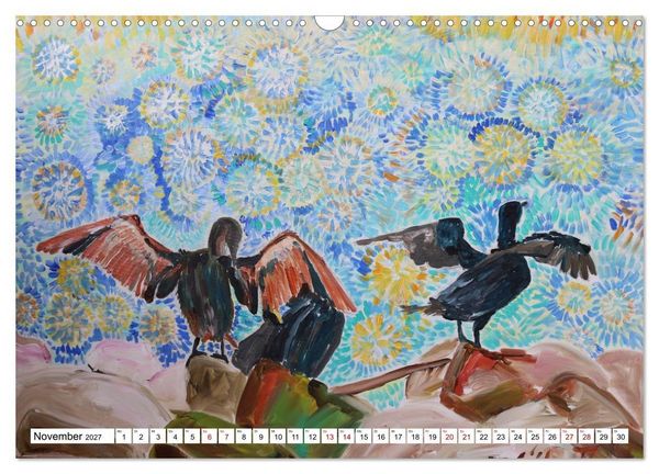 Produktbild: Landschaft in der Malerei: Ein Kunstkalender (Wandkalender 2027 DIN A3 quer), CALVENDO Monatskalender