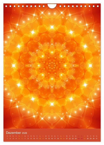 Produktbild: Lichtvolle Mandalas (Wandkalender 2026 DIN A4 hoch), CALVENDO Monatskalender