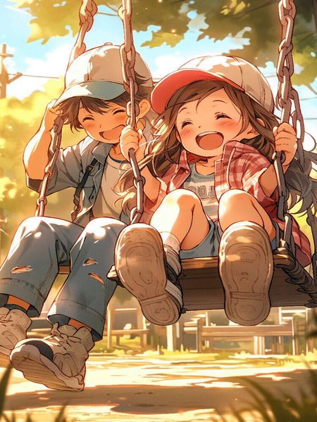 Produktbild: CALVENDO Puzzle Manga Kinder | 1000 Teile Lege-Gr&ouml;&szlig;e 64x48cm Foto-Puzzle f&uuml;r gl&uuml;ckliche Stunden