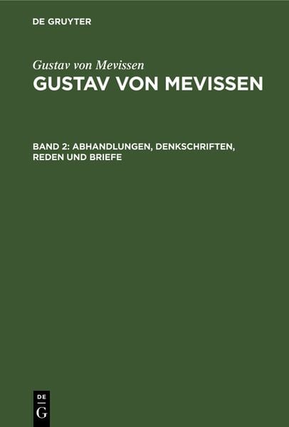 Produktbild: Abhandlungen, Denkschriften, Reden und Briefe