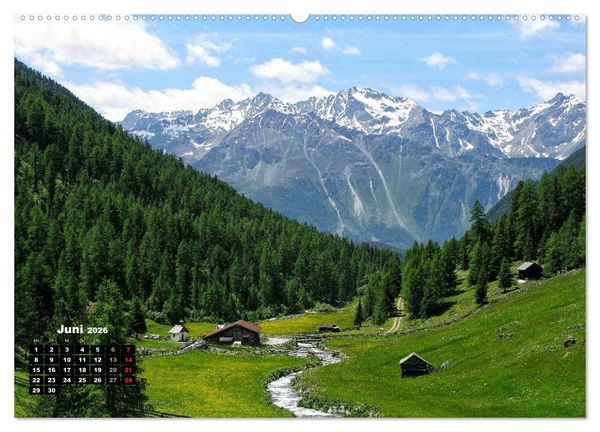 Produktbild: Unterwegs in Tirol (Wandkalender 2026 DIN A2 quer), CALVENDO Monatskalender