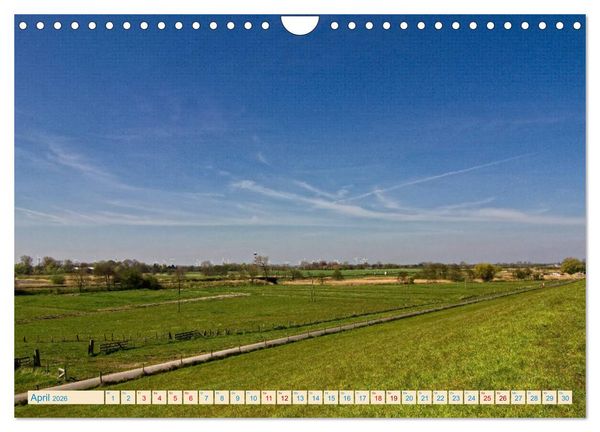 Produktbild: Cuxhaven, Landschaften zwischen K&uuml;ste und Heide (Wandkalender 2026 DIN A4 quer), CALVENDO Monatskalender
