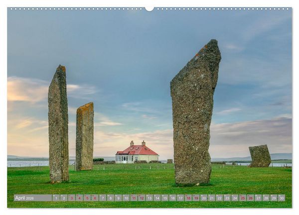 Produktbild: Orkney, Inselwelten aus Licht und Legenden. (Wandkalender 2026 DIN A2 quer), CALVENDO Monatskalender