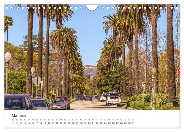 Produktbild: Kalifornien Bilder aus Los Angeles (Wandkalender 2026 DIN A4 quer), CALVENDO Monatskalender