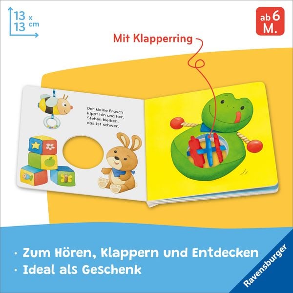 Produktbild: Ministeps: Mein erstes Klapperbuch