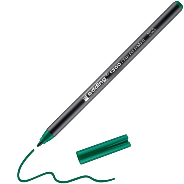 Produktbild: edding 1300 Fasermaler medium gr&uuml;n