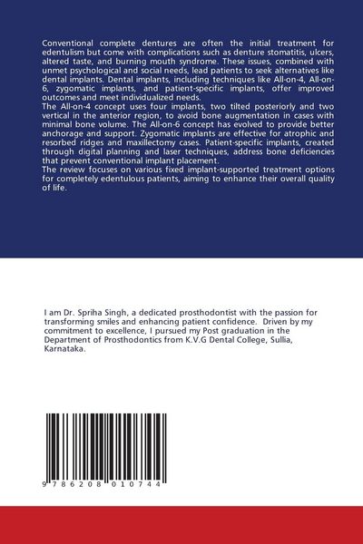 Produktbild: TREATMENT MORDALITIES OF DENTAL IMPLANT