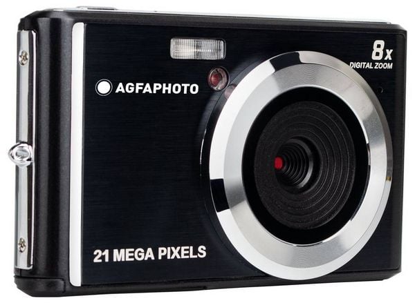 Produktbild: AgfaPhoto DC5200 Digitalkamera 21 Megapixel Opt. Zoom: 0 x Schwarz, Silber Integrierter Akku, mit eingebautem Blitz