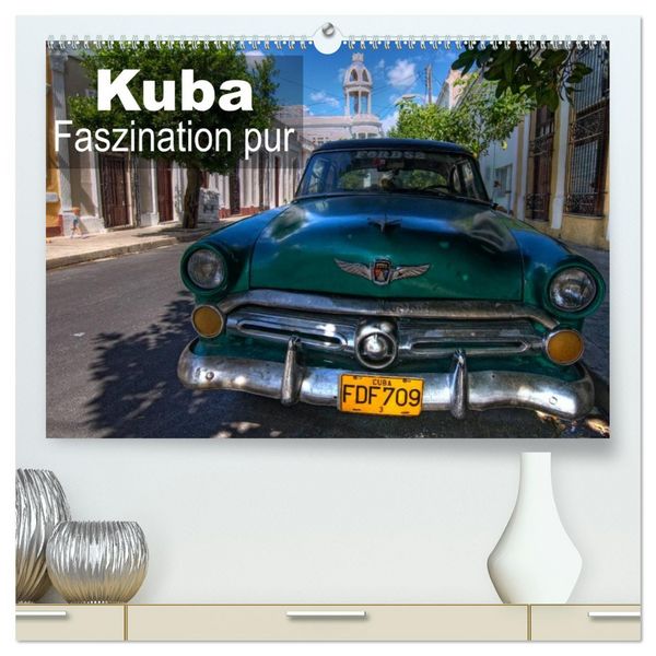Produktbild: Kuba - Faszination pur (hochwertiger Premium Wandkalender 2026 DIN A2 quer), Kunstdruck in Hochglanz