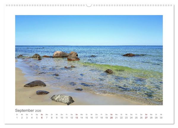 Produktbild: R&uuml;genliebe - Eine Hommage an die Ostseeinsel R&uuml;gen (Wandkalender 2026 DIN A2 quer), CALVENDO Monatskalender