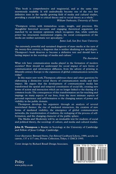 Produktbild: Media and Modernity