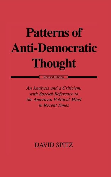 Produktbild: Patterns of Anti-Democratic Thought