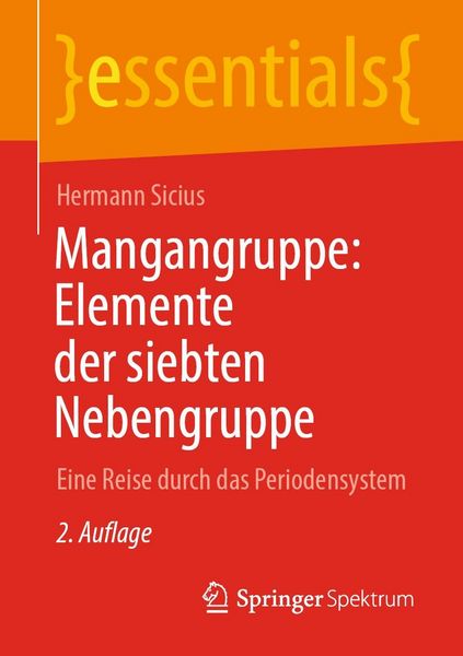 Produktbild: Mangangruppe: Elemente der siebten Nebengruppe