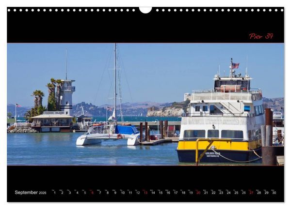 Produktbild: SAN FRANCISCO Panoramic Highlights (Wall Calendar 2026 DIN A3 landscape), CALVENDO 12 Month Wall Calendar