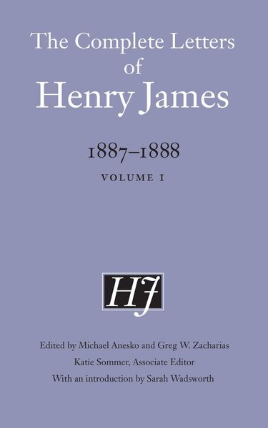 Produktbild: Complete Letters of Henry James, 1887-1888