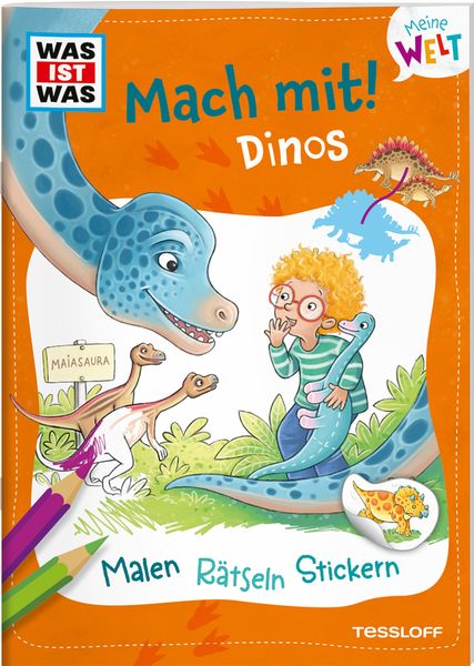 Produktbild: WAS IST WAS Meine Welt Mach mit! Dinos