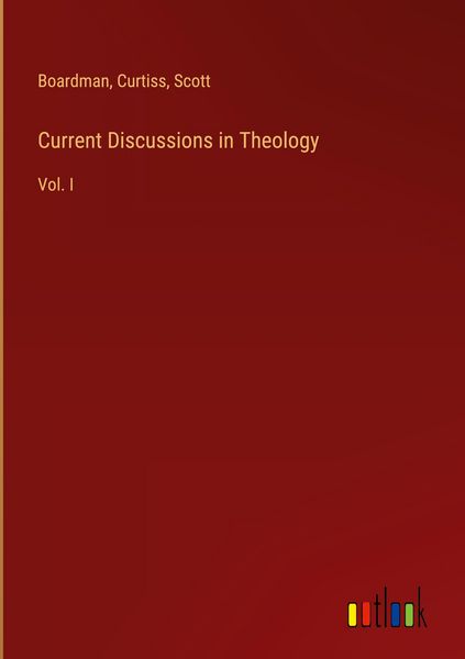 Produktbild: Current Discussions in Theology
