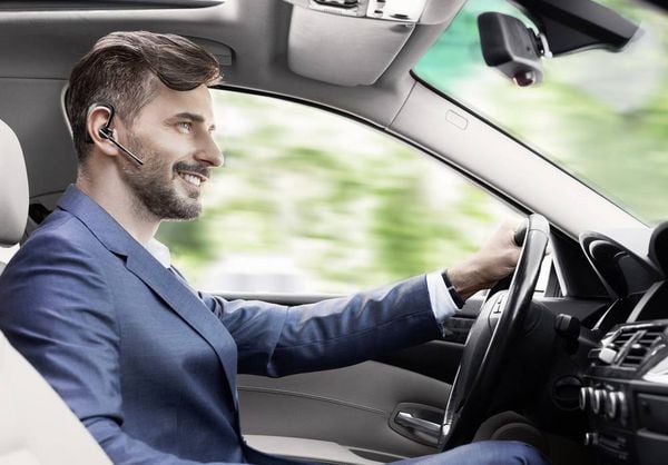 Produktbild: Renkforce RF-WE-500 On Ear Headset Bluetooth&reg; Mono Schwarz Lautst&auml;rkeregelung Handy