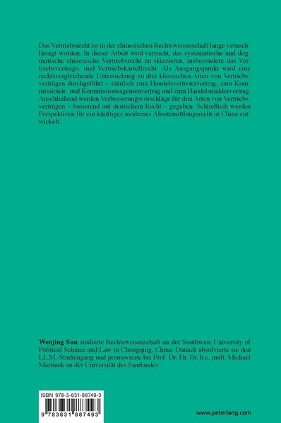 Produktbild: Handelsvertreter, Kommission&auml;r und Handelsmakler im deutschen und chinesischen Handelsrecht