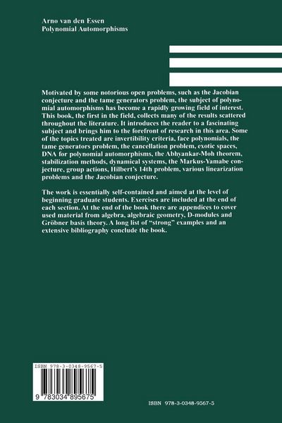 Produktbild: Polynomial Automorphisms