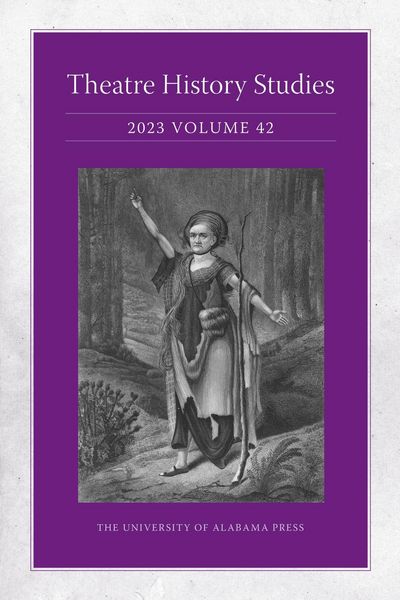 Produktbild: Theatre History Studies 2023, Volume 42