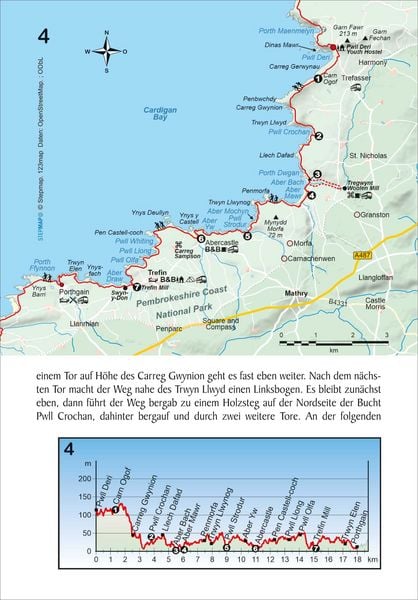 Produktbild: Wales: Pembrokeshire Coast Path