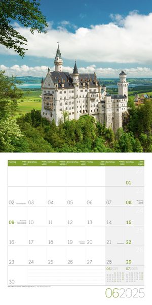'Deutschland Kalender 2025 - 30x30' - 'Ackermann'