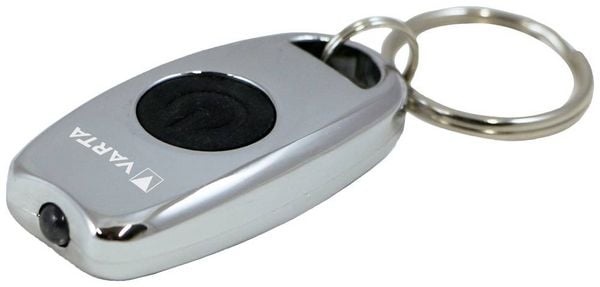 Varta Metal Key Chain Light LED Schlüsselleuchte mit Schlüsselanhänger batteriebetrieben 15 lm 6 h 37.6 g