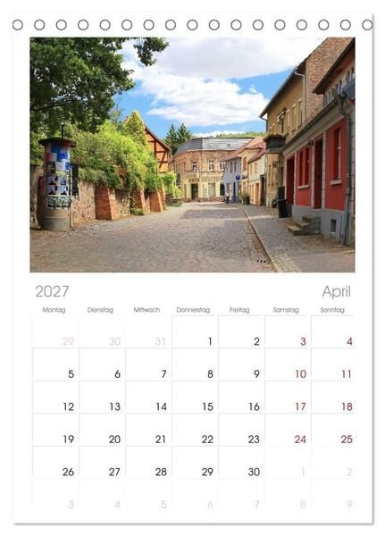 Produktbild: Tischplaner 2027 - Buckow - Perle der M&auml;rkischen Schweiz (A5 Tischkalender zum Aufstellen) CALVENDO