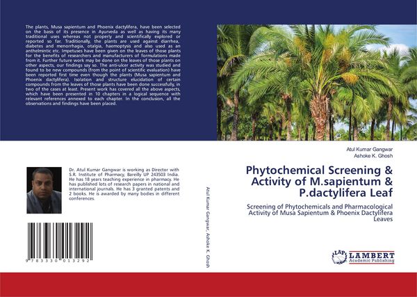 Produktbild: Phytochemical Screening & Activity of M.sapientum & P.dactylifera Leaf