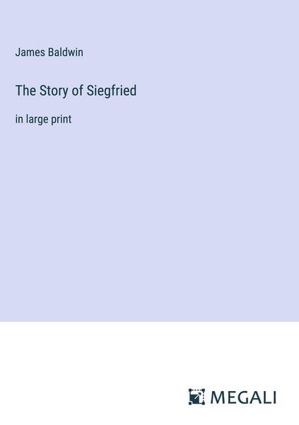 Produktbild: The Story of Siegfried