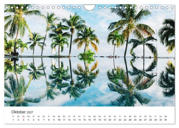 Produktbild: Traumhaftes Mauritius (Wandkalender 2027 DIN A4 quer), CALVENDO Monatskalender