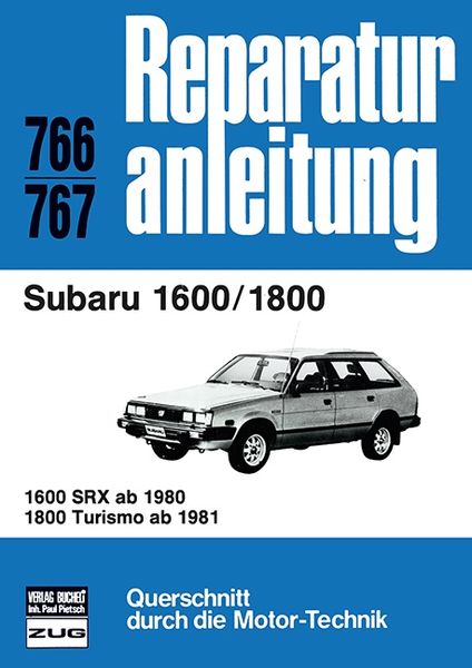 Subaru 1600/1800, Taschenbuch von , Bucheli, 9783716816547
