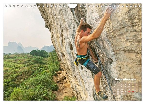 Produktbild: Bouldern: Klettern extrem (Wandkalender 2026 DIN A4 quer), CALVENDO Monatskalender