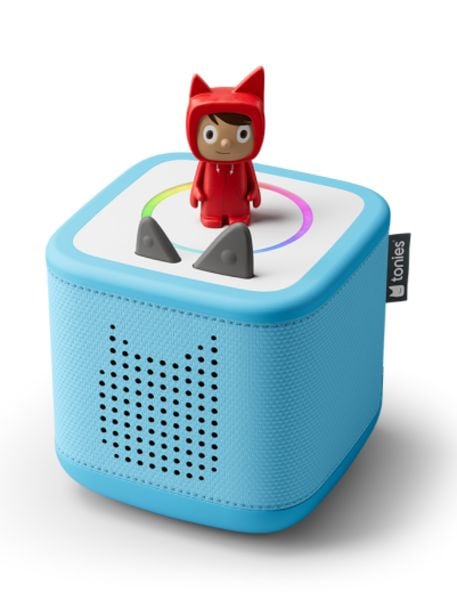 Tonies - Toniebox 2 Himmelblau Starter Set Kreativ-Tonie Rot