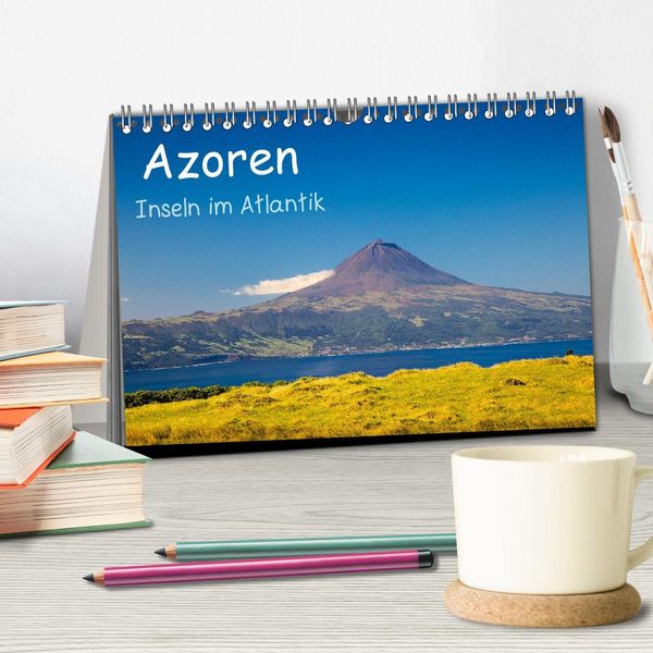 Produktbild: Azoren - Inseln im Atlantik (Tischkalender 2026 DIN A5 quer), CALVENDO Monatskalender