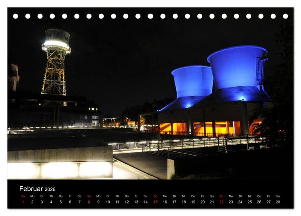 Produktbild: Industriekultur Ruhrgebiet (Tischkalender 2026 DIN A5 quer), CALVENDO Monatskalender