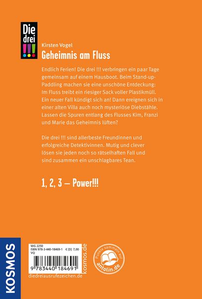Produktbild: Die drei !!!, 92, Geheimnis am Fluss