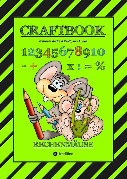 Produktbild: Craftbook - Rechnen und Mengen Lernen - Malbuch - Bastelbuch - Spielebuch - Spieletipps