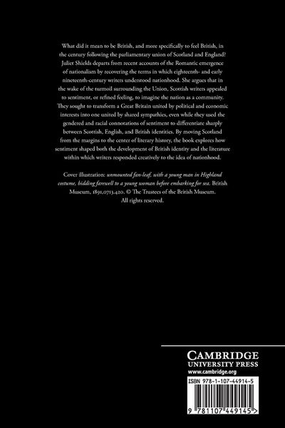 Produktbild: Sentimental Literature and Anglo-Scottish Identity, 1745-1820