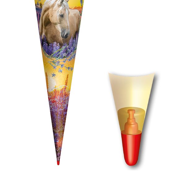 Produktbild: Motiv-Schult&uuml;te 70cm, Pferdetr&auml;ume, Effekt
