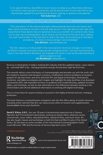 Produktbild: The Camera Assistant's Manual